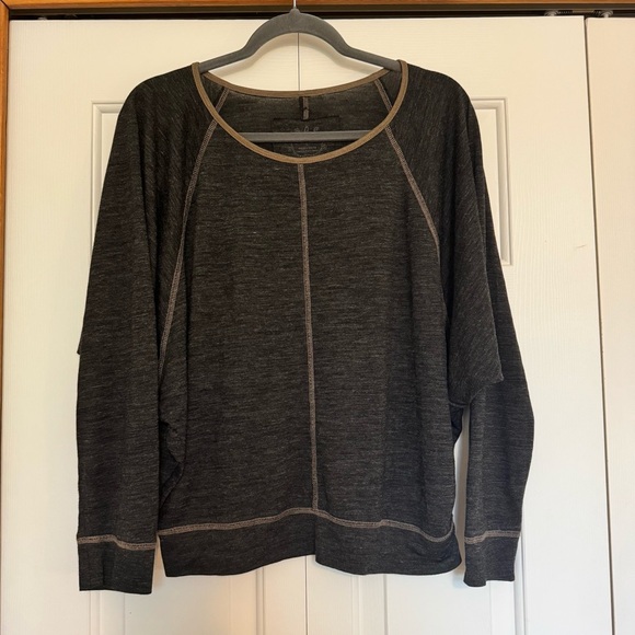 PRANA Amanda Wool Blend Top Dolman Long Sleeve - Picture 1 of 6